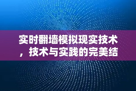 实时翻墙模拟现实技术，技术与实践的完美结合