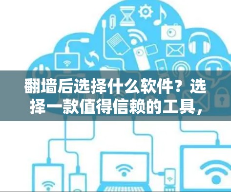 翻墙后选择什么软件？选择一款值得信赖的工具，保护隐私和安全