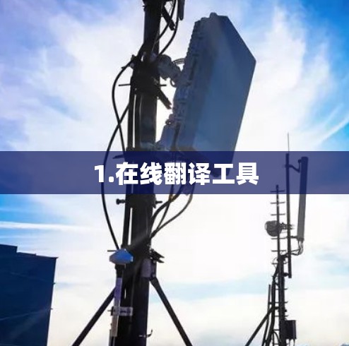 1.在线翻译工具