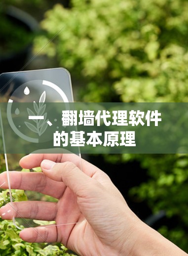 一、翻墙代理软件的基本原理