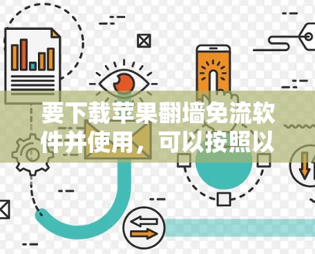 要下载苹果翻墙免流软件并使用，可以按照以下步骤进行