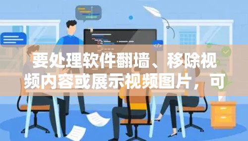 要处理软件翻墙、移除视频内容或展示视频图片，可以使用以下工具