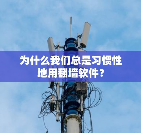 为什么我们总是习惯性地用翻墙软件？