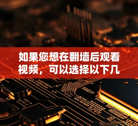 如果您想在翻墙后观看视频，可以选择以下几种软件