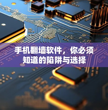 手机翻墙软件，你必须知道的陷阱与选择