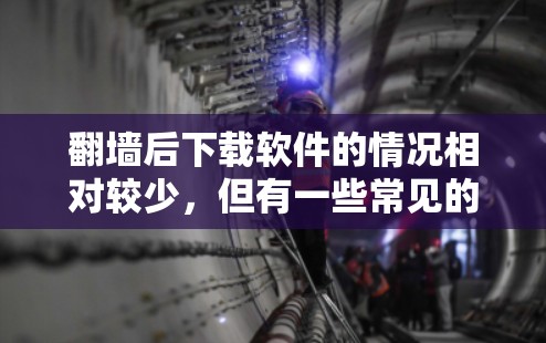 翻墙后下载软件的情况相对较少，但有一些常见的软件会在翻墙后自动下载并运行。以下是一些可能的软件
