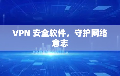 VPN 安全软件，守护网络意志