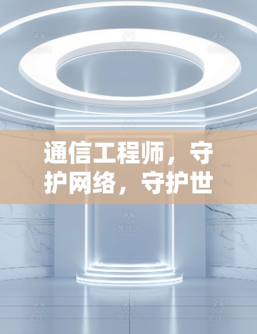通信工程师，守护网络，守护世界