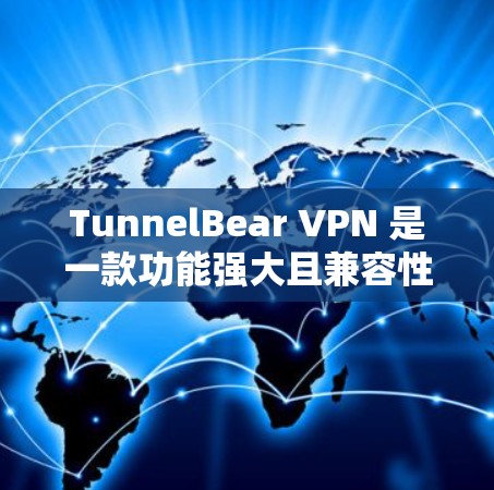TunnelBear VPN 是一款功能强大且兼容性的VPN软件，适用于多种网络环境，包括欧洲、亚洲和非洲等地。它的主要特点包括