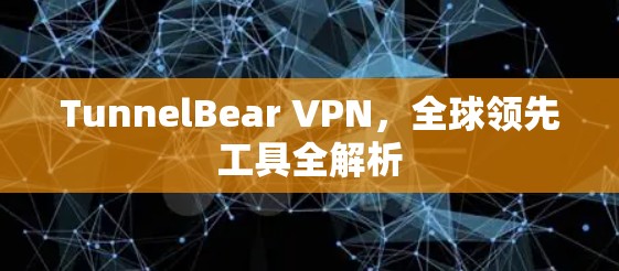 TunnelBear VPN，全球领先工具全解析