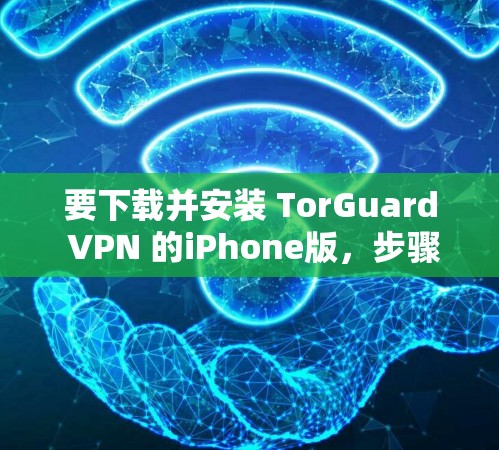 要下载并安装 TorGuard VPN 的iPhone版，步骤如下