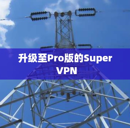 升级至Pro版的Super VPN
