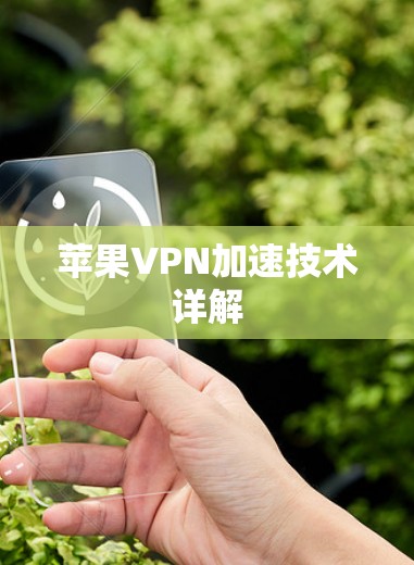 苹果VPN加速技术详解 苹果VPN加速技术详解