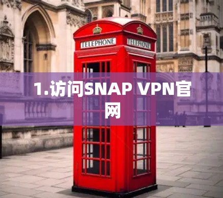 1.访问SNAP VPN官网