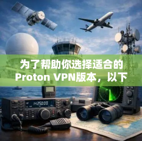 为了帮助你选择适合的Proton VPN版本,以下是一些关键点和建议 为了帮助你选择适合的Proton VPN版本,以下是一些关键点和建议