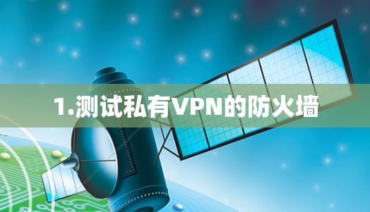 1.测试私有VPN的防火墙