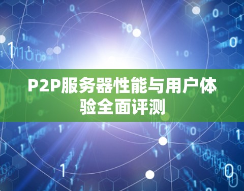 P2P服务器性能与用户体验全面评测