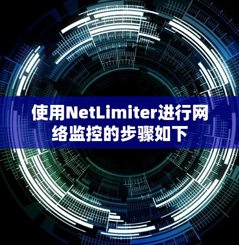 使用NetLimiter进行网络监控的步骤如下