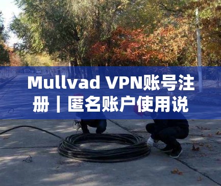Mullvad VPN账号注册｜匿名账户使用说明