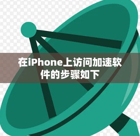 在iPhone上访问加速软件的步骤如下