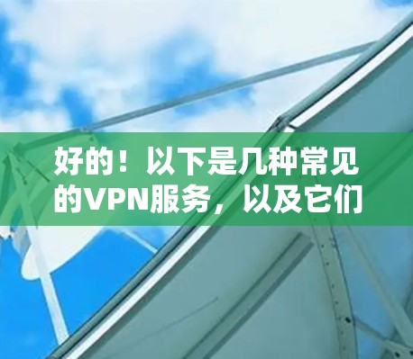 好的！以下是几种常见的VPN服务，以及它们的速度测试结果和排名